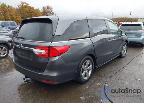 2019 Honda Odyssey Ex из США, поврежденный, VIN 5FNRL6H55KB001005